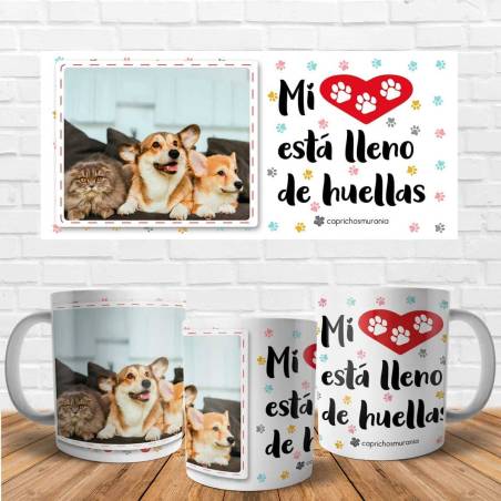 Taza con foto de tus mascotas - Regalos de mascotas