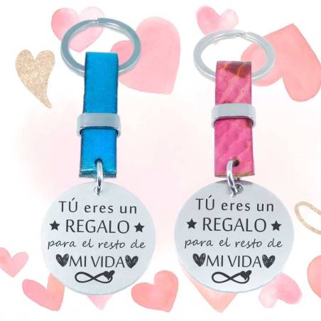 Llavero Tú eres un regalo para el resto de mi vida - Regalo para parejas