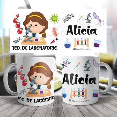 Taza Técnico de laboratorio - Regalos para técnico de laboratorio