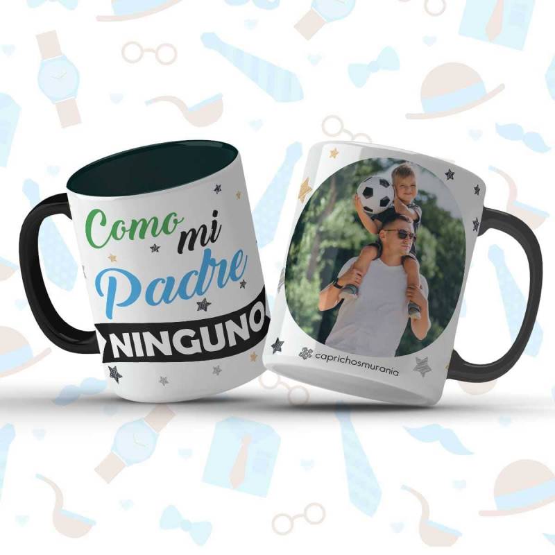 Taza personalizada Como mi padre ninguno