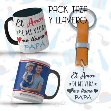 Pack El Amor de mi vida me llama Papá - Regalos para padres