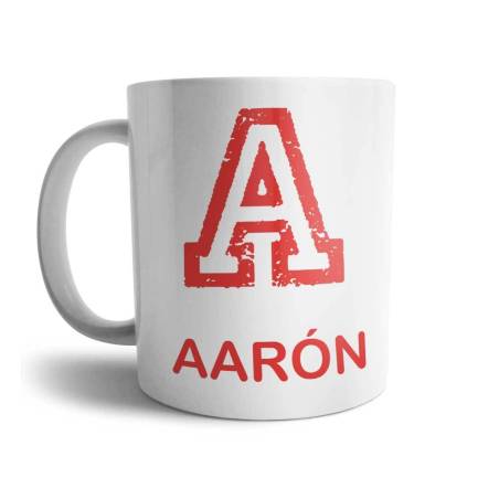 Taza personalizada con Inicial y Nombre