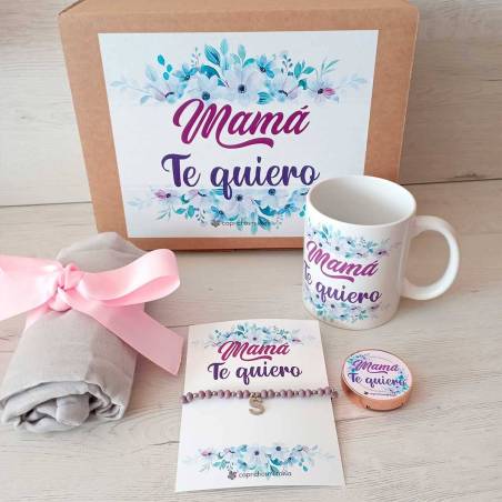 Pack Mamá Te quiero personalizado - Regalos para mamás