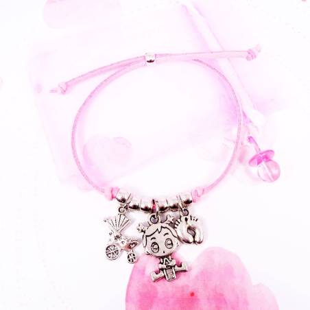 Pulsera bautizo niña