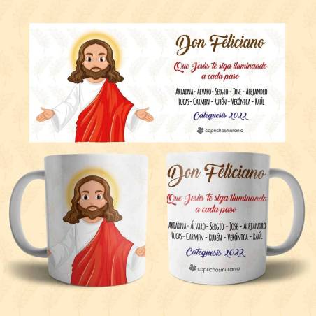 Taza Jesús personalizada