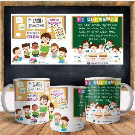 Taza de Profesora personalizada - Regalos para profesoras