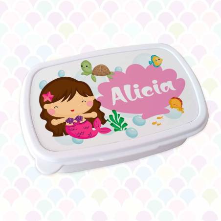 Fiambrera Sirena personalizada