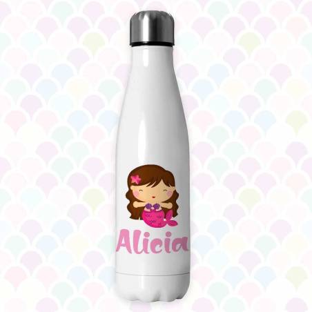 Botella Térmica Sirena personalizada