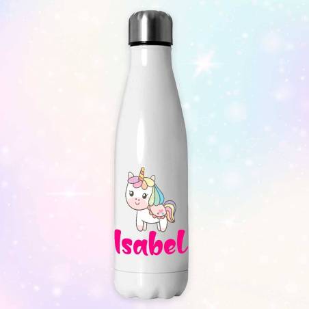 Botella Térmica Unicornio personalizada