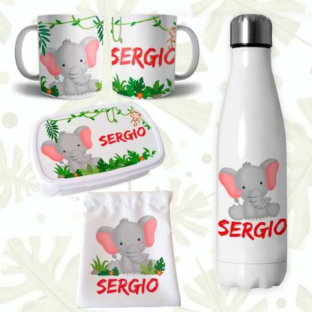 SuperPack Vuelta al cole Elefante personalizado