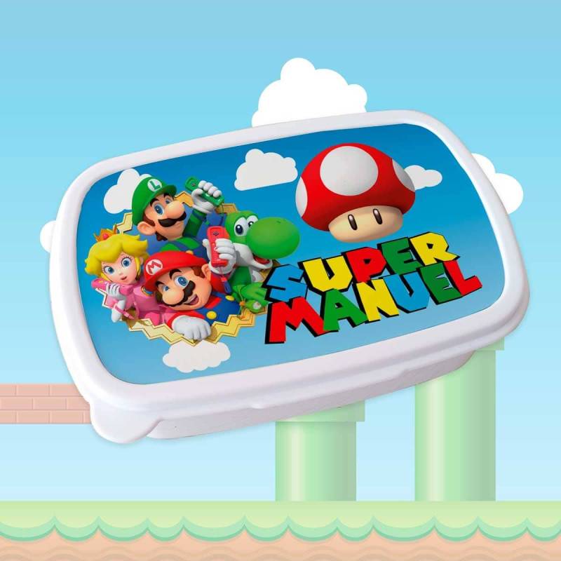 Fiambrera Mario Bros personalizada