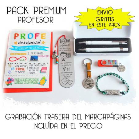 Pack Premium para profesor - Regalos para profesores personalizados