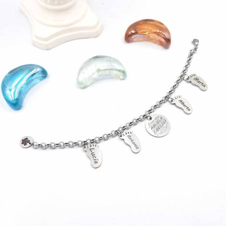 Pulsera personalizada Eres una abuela fabulosa