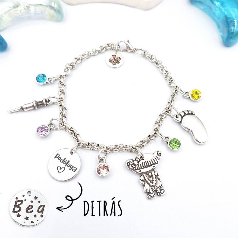 Pulsera Podóloga personalizada