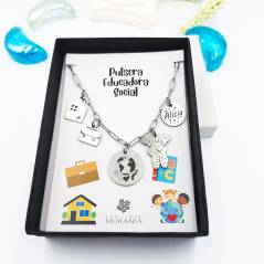 Pulsera Educadora Social personalizada - Regalos para educadoras sociales