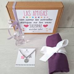 Pack regalo para amigas personalizado Star