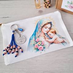 Pack Regalo Catequista Virgen personalizado