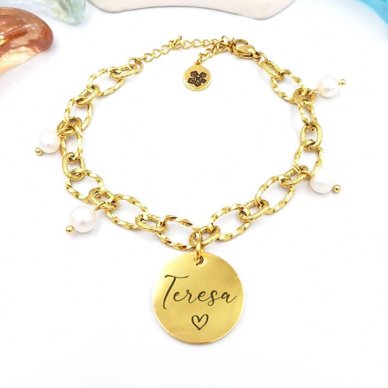 Alba de Perlas - Pulsera Personalizada Alba de Perlas - Pulsera Personalizada