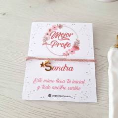 Pack Regalos para profesores - Pack Regalo Mejor Profe Rosa