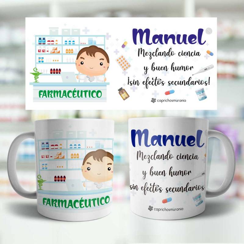 Taza Farmacéutico personalizada Taza Farmacéutico personalizada