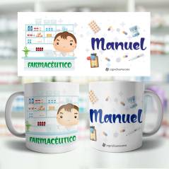 Taza Farmacéutico personalizada