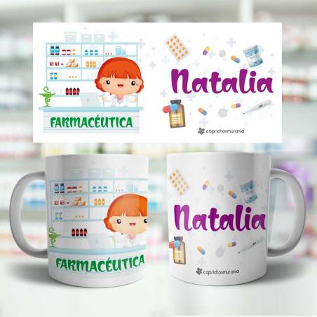 Taza Farmacéutica personalizada