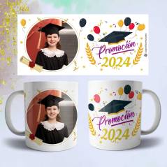 Regalos para graduación - Taza graduación con foto
