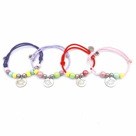 Pulsera elástica graduación personalizada