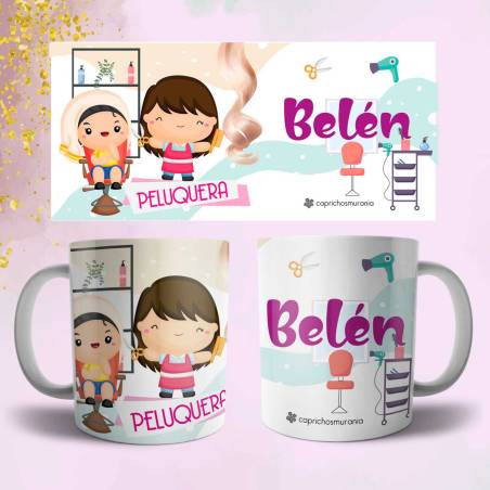 Taza Peluquera personalizada