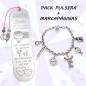 Pack Marcapáginas + Pulsera profesora personalizada