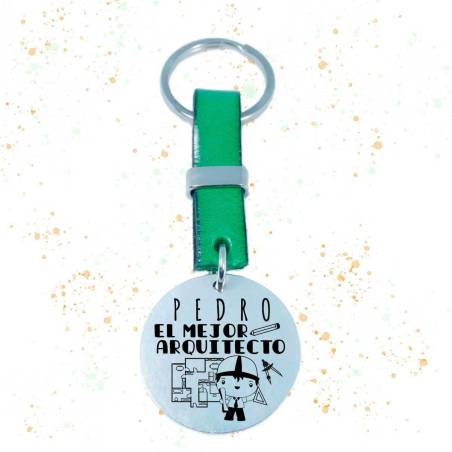 Llavero arquitecto personalizado - Regalos para arquitectos