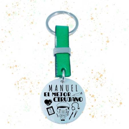 Llavero Cirujano personalizado - Regalos para cirujanos