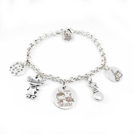 Pulsera Limpiadora personalizada - Pulseras de profesiones