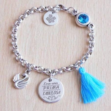 Pulsera Prima personalizada - Regalos para primas