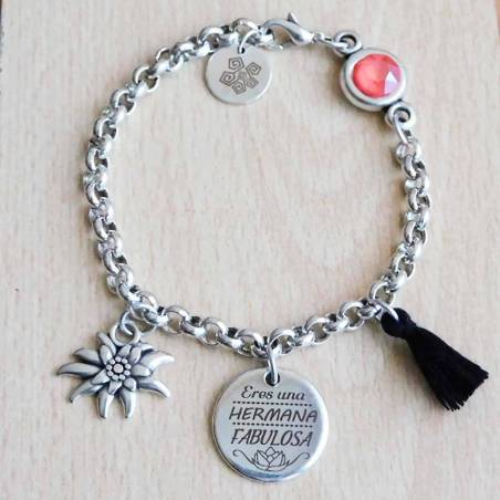 Pulsera Hermana personalizada - Regalos para hermanas