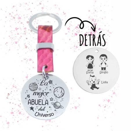 Llavero La Mejor Abuela del Universo - Regalos para abuelas