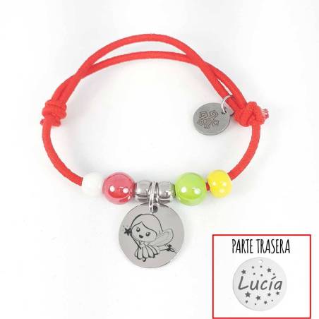 Pulseras con hadas personalizada - Regalos para niñas con hadas