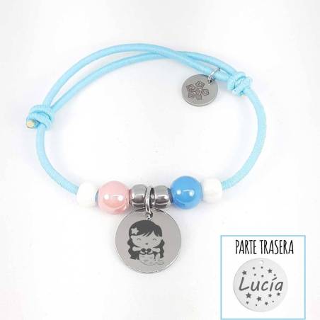 Pulseras con sirena personalizada - Regalos para niñas