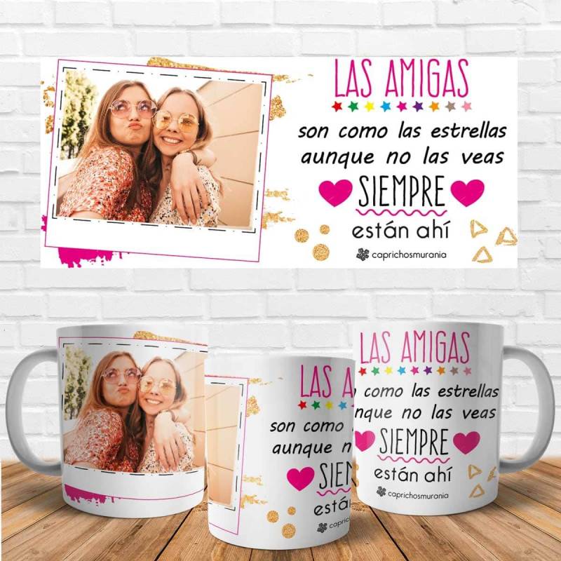 Taza Las amigas son como estrellas ...