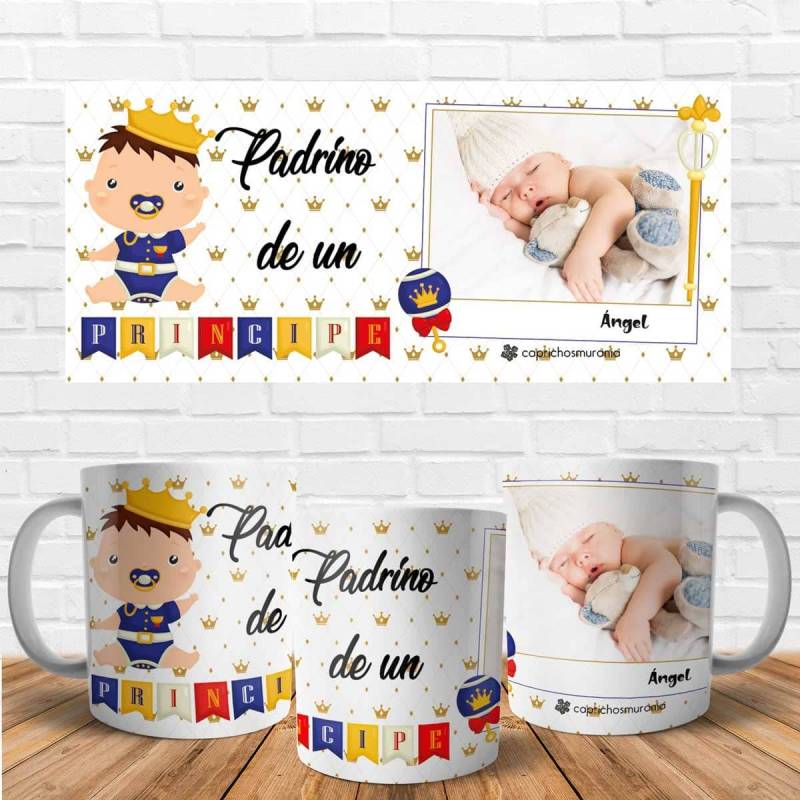 Taza personalizada Padrino de un príncipe